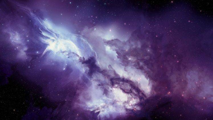 space, Space Art, Nebula, Stars, Digital Art HD Wallpaper Desktop Background