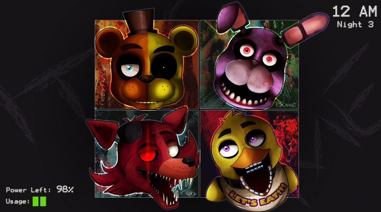 Five Nights At Freddys, Video Games, Animals, Stuffed Animals HD Wallpaper Desktop Background