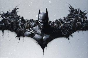 Batman, Grunge, Batman Logo, Video Games, Batman: Arkham Origins