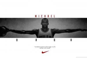 Michael Jordan, Quote, White Background, Typography, Chicago Bulls