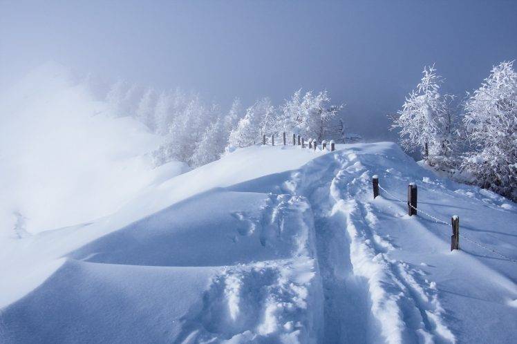 winter, Seasons, Snow, Nature, Landscape HD Wallpaper Desktop Background