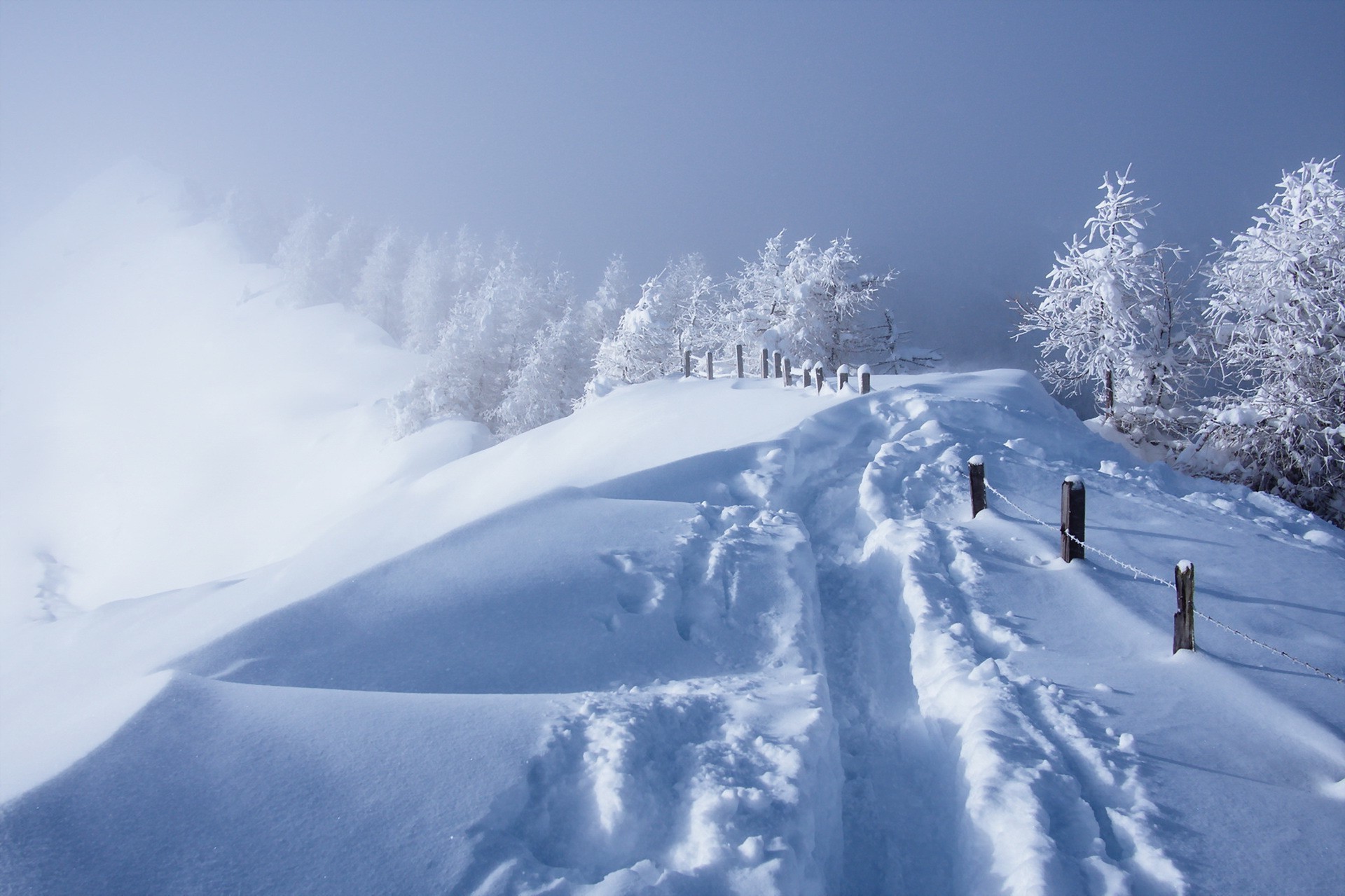 winter, Seasons, Snow, Nature, Landscape Wallpaper
