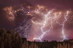 nature, Storm, Lightning, Photography, Forest