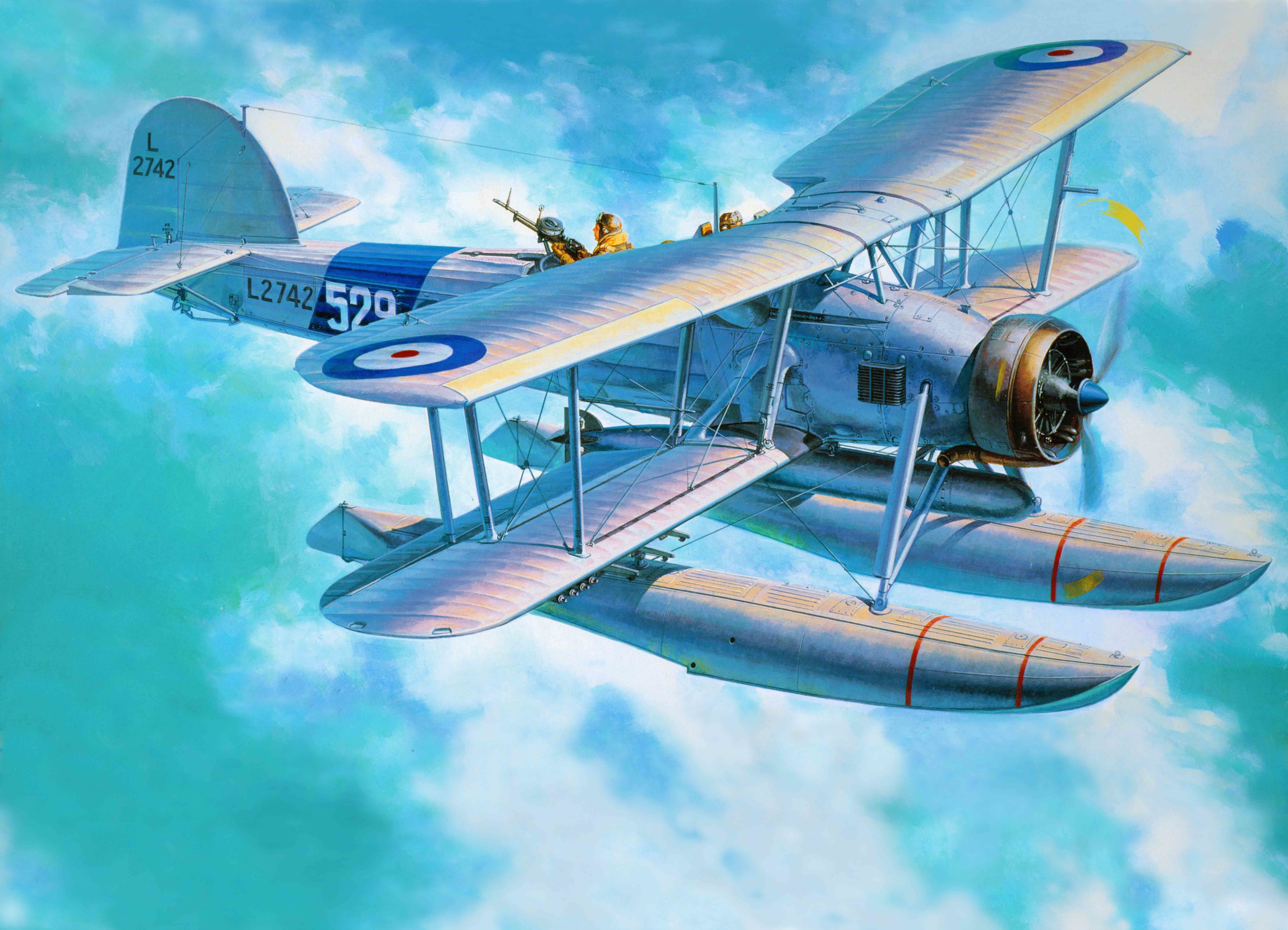 biplane, World War II, Airplane, Aircraft, War, Torpedo, Military, Military Aircraft, Royal Navy Wallpaper