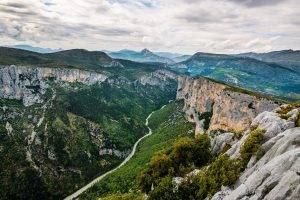 nature, Landscape, Verdon Gorge, France, Cliff, Hill