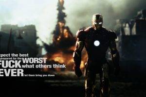 Iron Man, Motivational, Quote