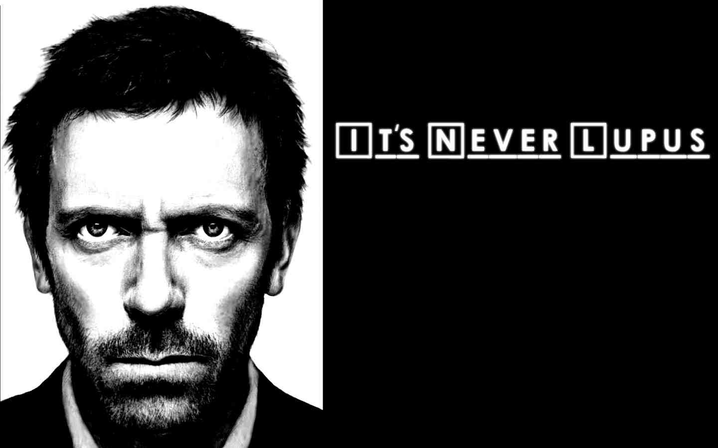 House, M.D., Gregory House, Quote, Hugh Laurie Wallpaper
