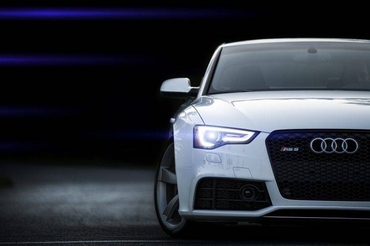 vehicle, Car, White Cars, Audi, Audi RS5 HD Wallpaper Desktop Background