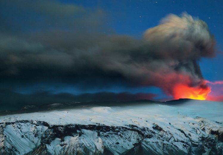 landscape, Volcano, Mountain HD Wallpaper Desktop Background