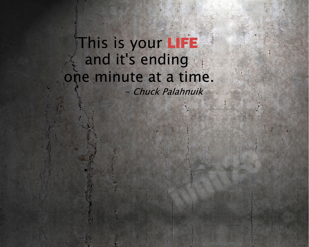 Fight Club, Quote, Grunge Wallpaper