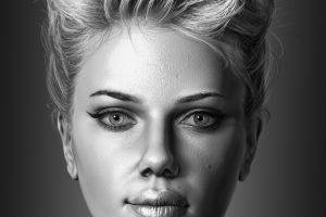 Scarlett Johansson, 3D, Face
