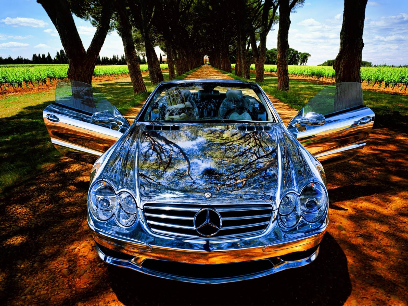 car, Sports Car, Mercedes Benz Wallpaper