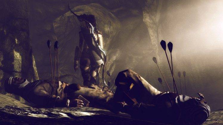 The Elder Scrolls V: Skyrim, Arrows HD Wallpaper Desktop Background