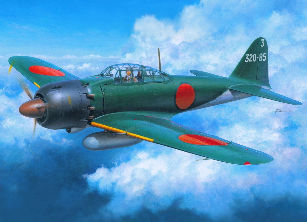 Japan, World War II, Zero, Mitsubishi, Airplane, Military, Military Aircraft, Aircraft, Japanese Wallpaper