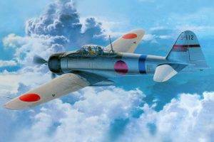 Japan, World War II, Zero, Mitsubishi, Airplane, Military, Military Aircraft, Aircraft, Japanese