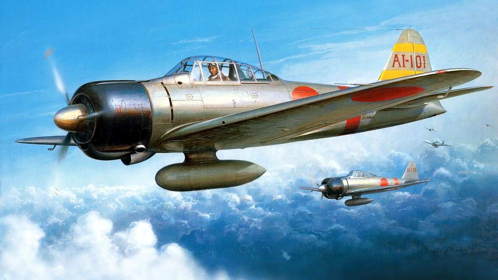 Japanese Tony Fighter Plane Ww2