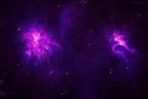 TylerCreatesWorlds, Space, Galaxy, Stars, Purple