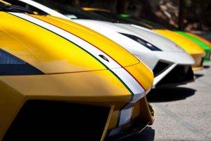 Lamborghini, Yellow Cars