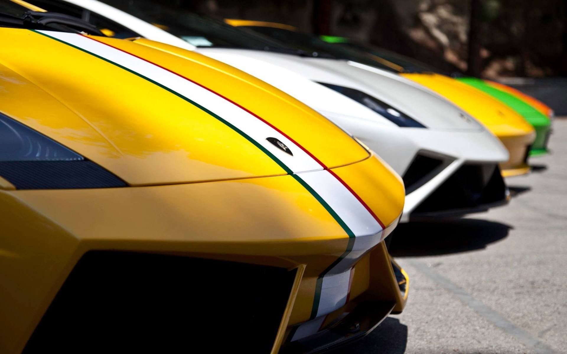 Lamborghini, Yellow Cars Wallpaper