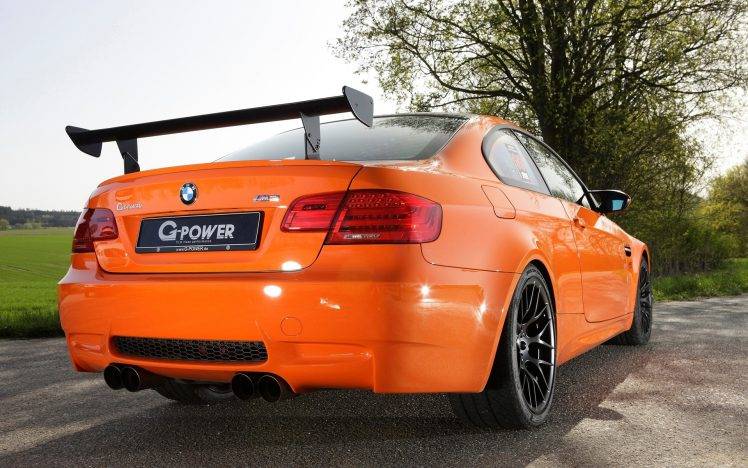 G Power, BMW M3 GTS, BMW M3, BMW, Orange Cars HD Wallpaper Desktop Background