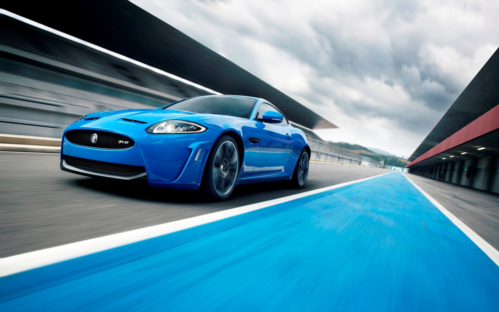 Jaguar, Jaguar XKR S, Jaguar XKR, Blue Cars, Car Wallpaper