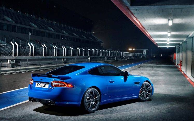 Jaguar, Jaguar XKR S, Jaguar XKR, Blue Cars HD Wallpaper Desktop Background