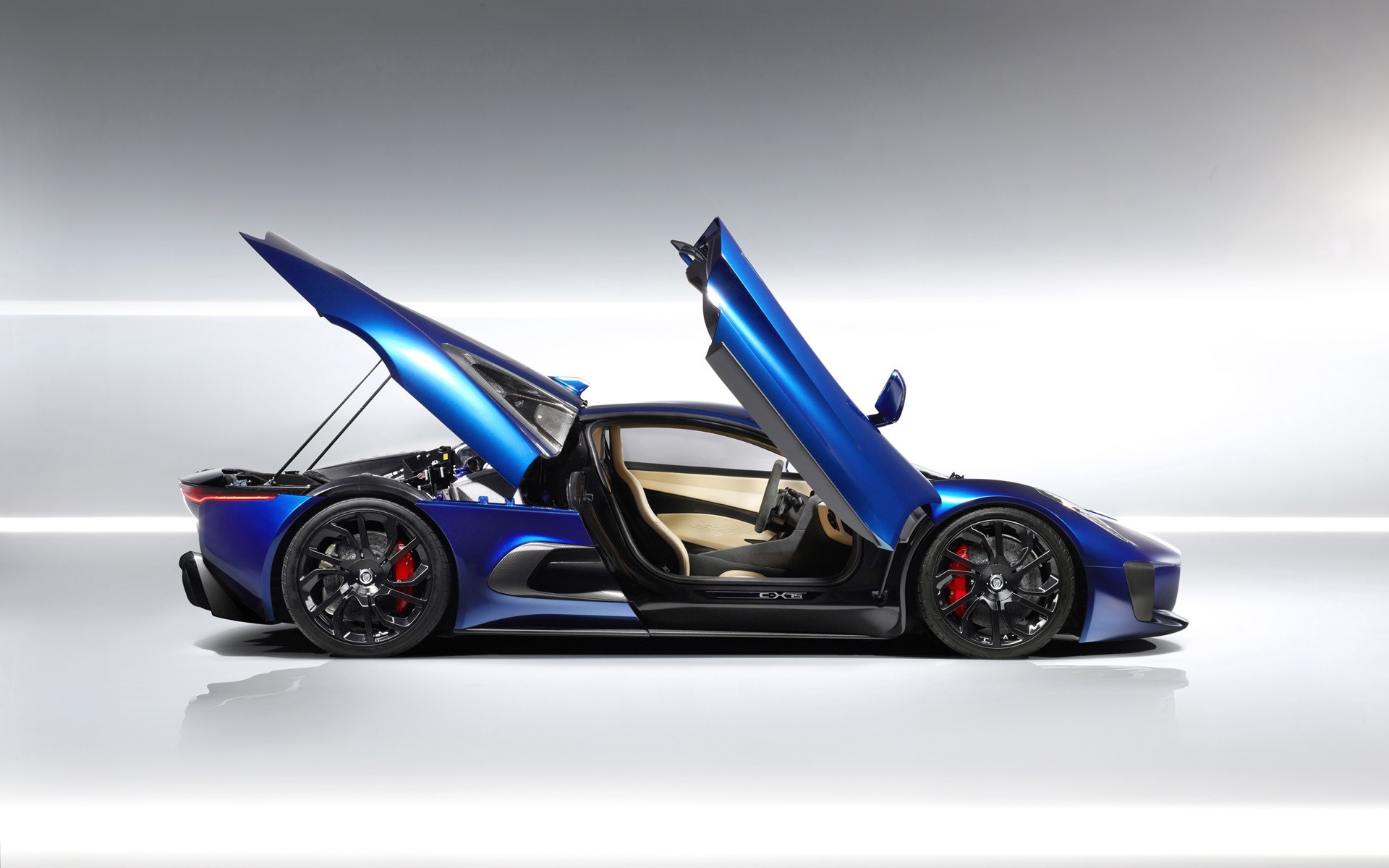 Jaguar, Jaguar C X75, Concept Cars, Blue Cars Wallpaper