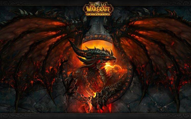 dragon,  World Of Warcraft,  World Of Warcraft: Cataclysm HD Wallpaper Desktop Background