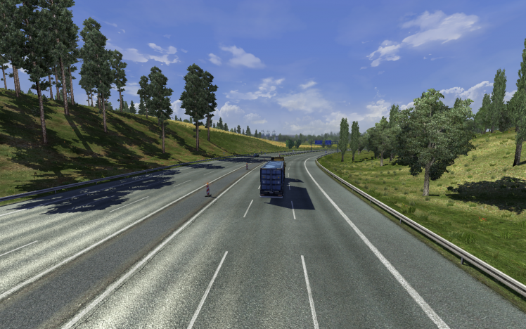 video Games, Euro Truck Simulator 2, Trucks, Highway, Screenshots HD Wallpaper Desktop Background
