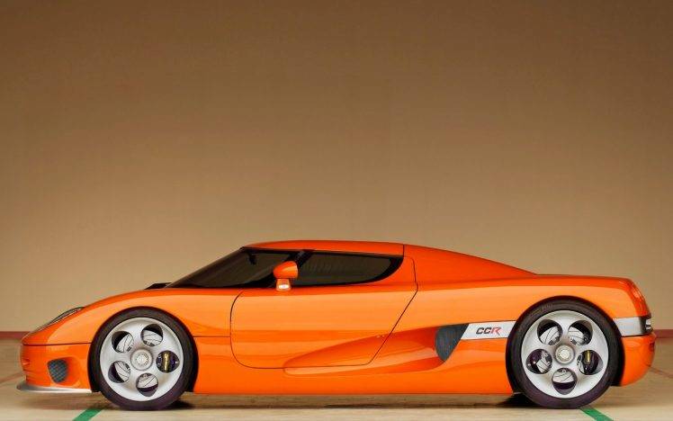 Koenigsegg, Koenigsegg CCR, Orange Cars, Car HD Wallpaper Desktop Background