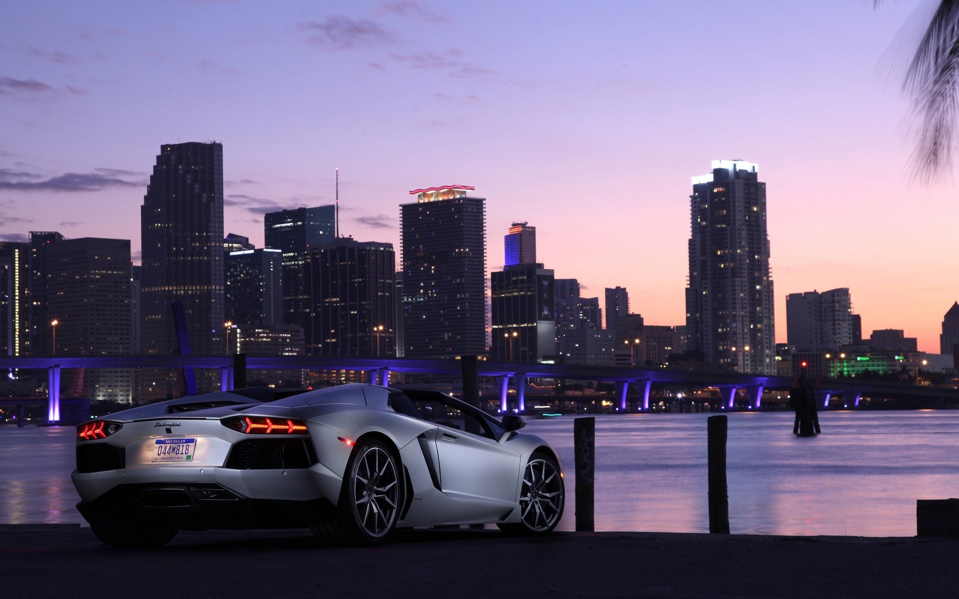 Lamborghini, Lamborghini Aventador LP700 4 Roadster, Lamborghini Aventador, Miami Wallpapers HD 