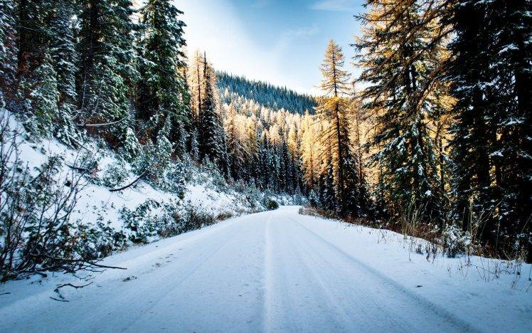 nature, Landscape, Snow HD Wallpaper Desktop Background
