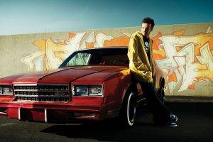 Jesse Pinkman, Aaron Paul, Breaking Bad, Red Cars, Graffiti