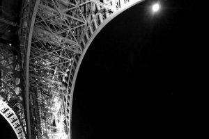 nature, Eiffel Tower, Monochrome