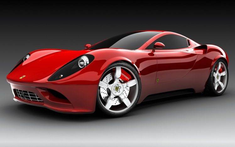 car, Ferrari, Red Cars HD Wallpaper Desktop Background