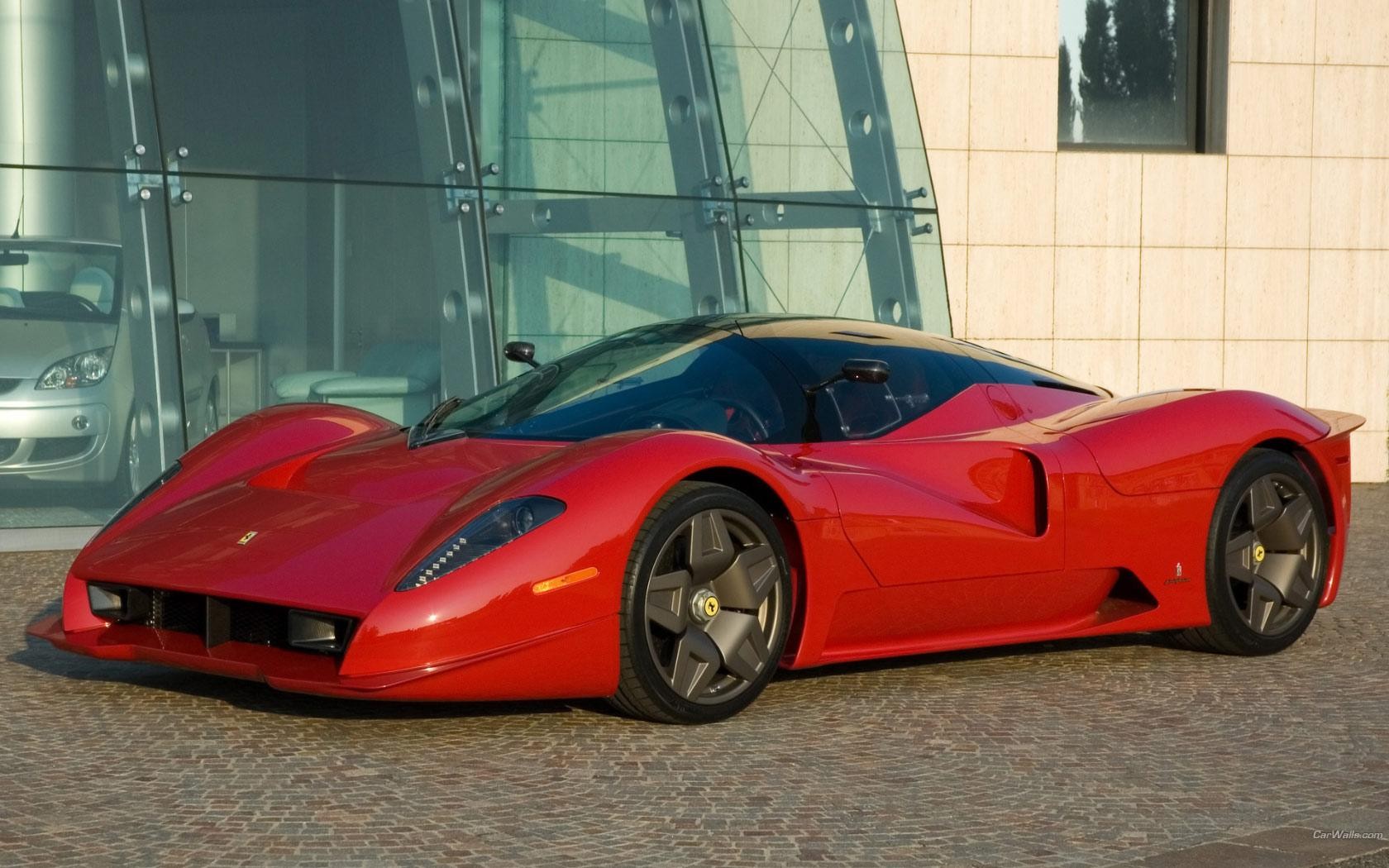 car, Ferrari, Pininfarina, Ferrari P4 5, Red Cars Wallpaper