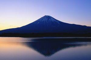 Mount Fuji, Landscape, Japan, Volcano, Reflection