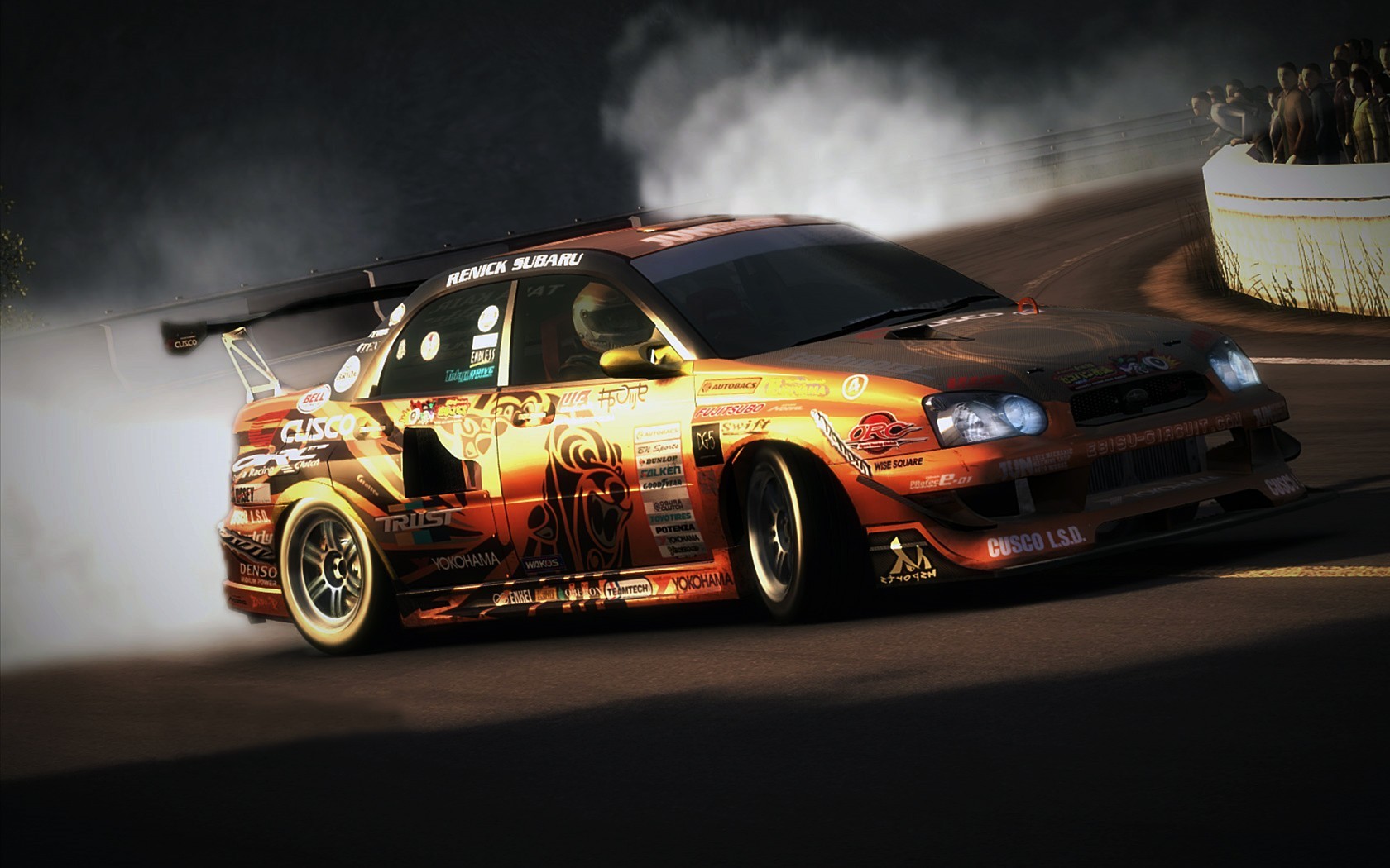 car, Subaru Impreza WRX STi, Race Driver: GRID Wallpaper