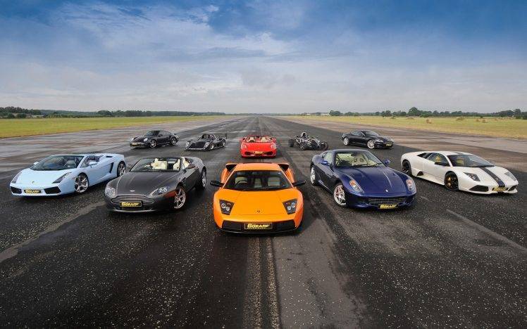 car, Ferrari, Aston Martin, Ariel Atom 300, Porsche, Lamborghini HD Wallpaper Desktop Background