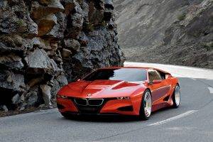 car, BMW, Red Cars