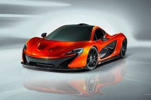 car, McLaren, Vehicle, Orange Cars, McLaren P1, Mid engine, British Cars, Hybrid, Hypercar