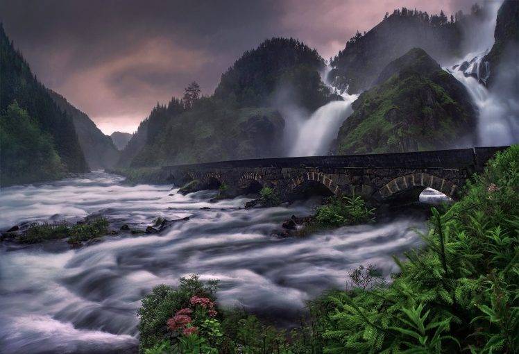 nature, Landscape, Bridge HD Wallpaper Desktop Background