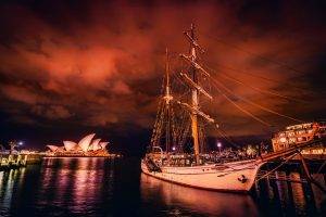 nature, Sydney, Sydney Opera House, Sailing Ship, Ship, Australia, Dock