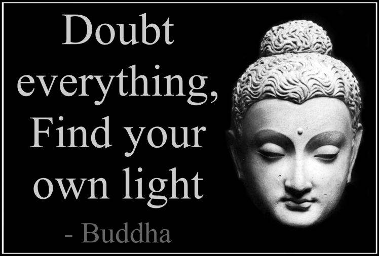 quote, Sculpture, Monochrome, Black Background, Buddha, Buddhism Wallpapers  HD / Desktop and Mobile Backgrounds