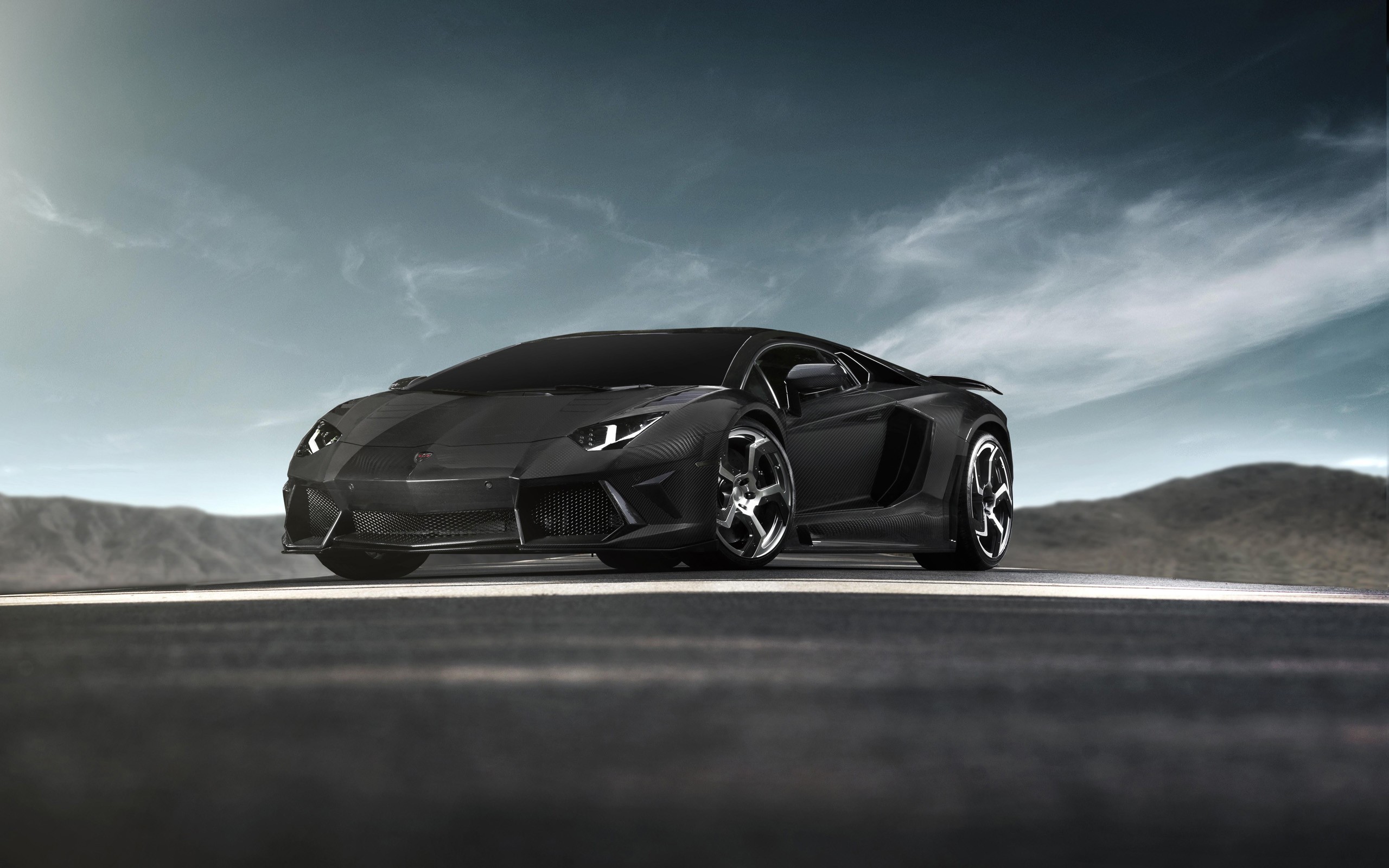 Lamborghini black carbon без смс