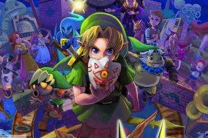 The Legend Of Zelda, The Legend Of Zelda: Majora’s Mask, Video Games, Nintendo, Link