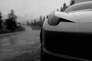 Driveclub, Car, Rain, Ferrari