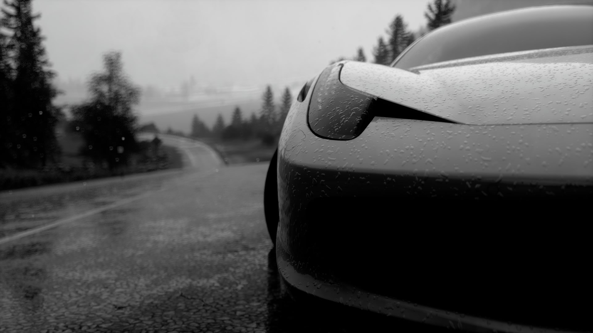 Driveclub, Car, Rain, Ferrari Wallpapers HD / Desktop and ...