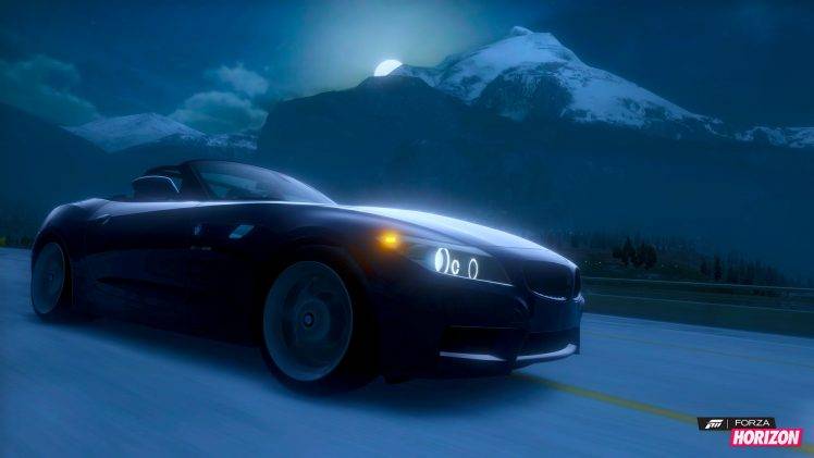 Forza Horizon, BMW, Night HD Wallpaper Desktop Background
