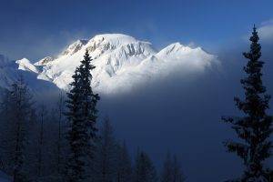 nature, Landscape, Snow, Winter, Mountain